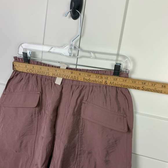 NWT Madewell SMALL Pull On Cargo Shorts Pink Lilac - Picture 5 of 6